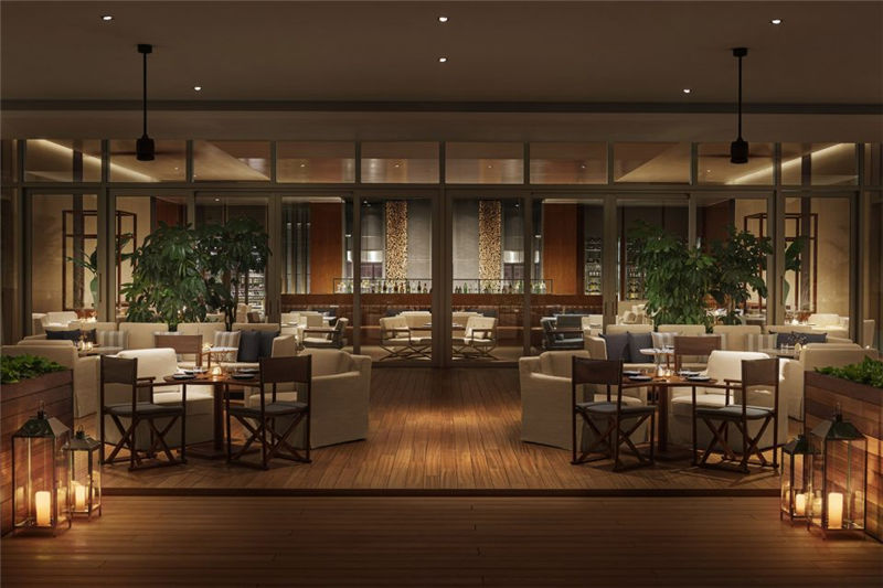 酒店餐廳設(shè)計實景圖