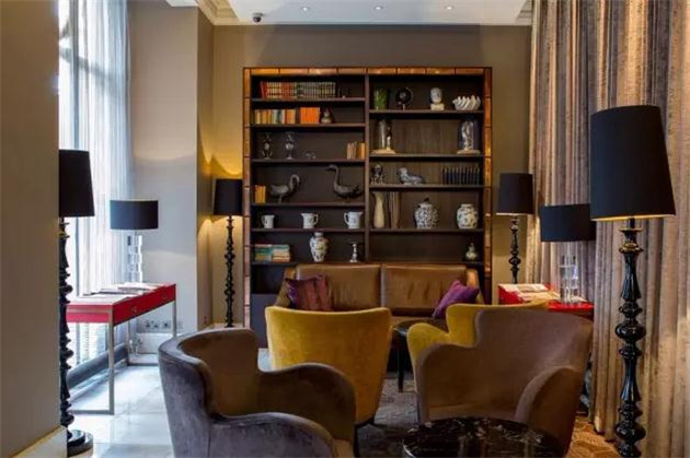 倫敦華爾道夫酒店室內(nèi)空間設(shè)計