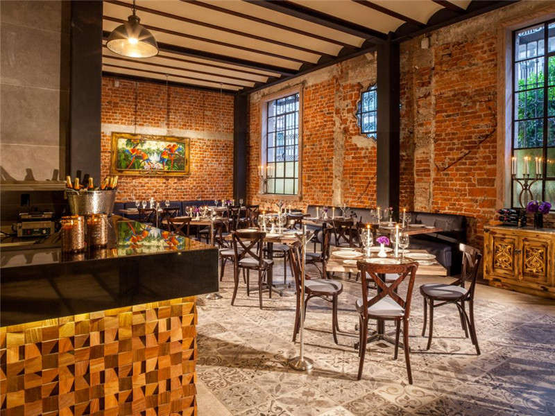 度假精品酒店餐廳設計實景圖