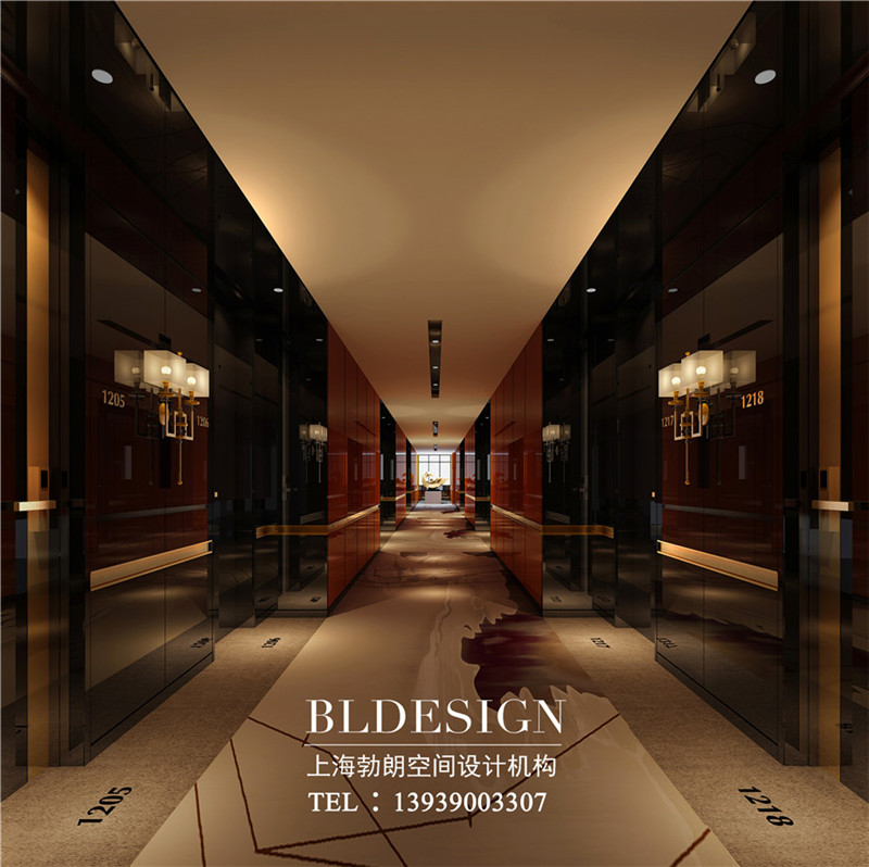 鄭州萊酒店走廊設(shè)計