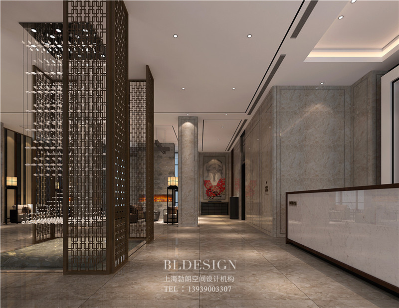 蘭澤水舍酒店大廳設計 蘭澤水舍酒店大廳設計