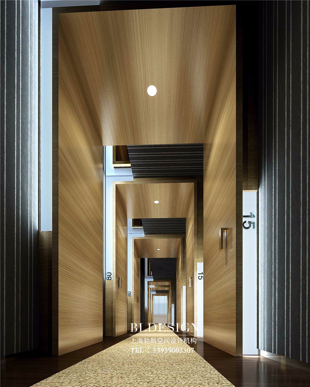 焦作蘭亭驛站精品酒店走廊設(shè)計