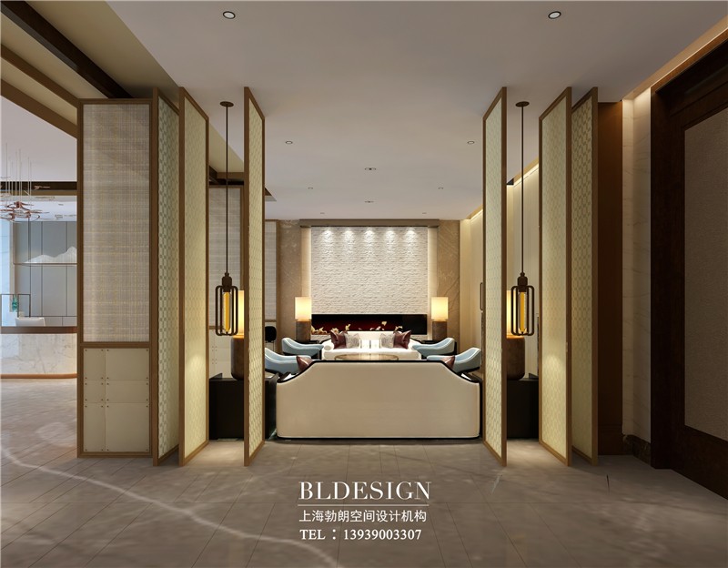 開(kāi)蘭三星級(jí)酒店大堂吧設(shè)計(jì)圖