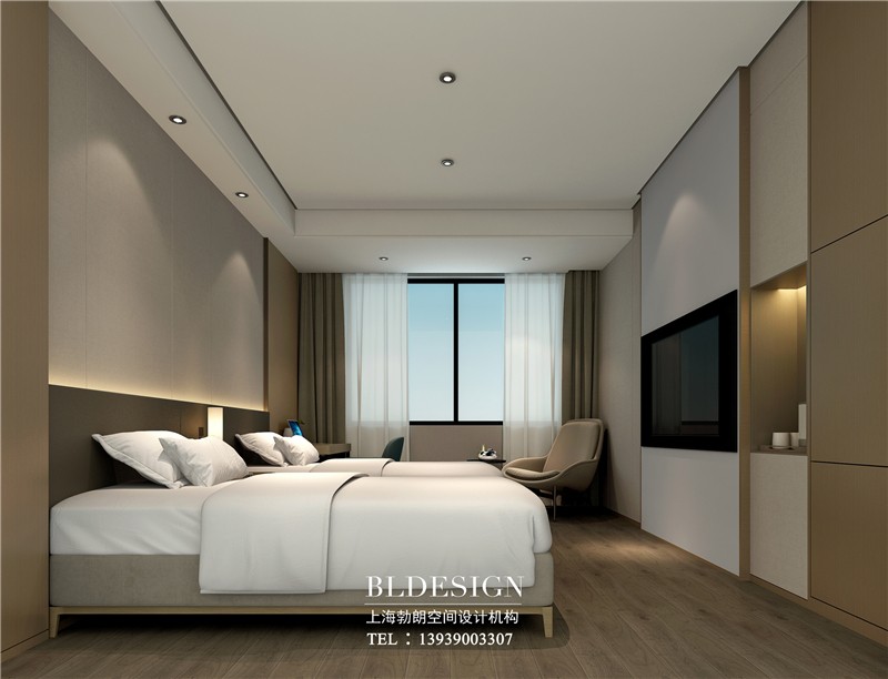 開(kāi)蘭三星級(jí)酒店客房改造設(shè)計(jì)效果圖