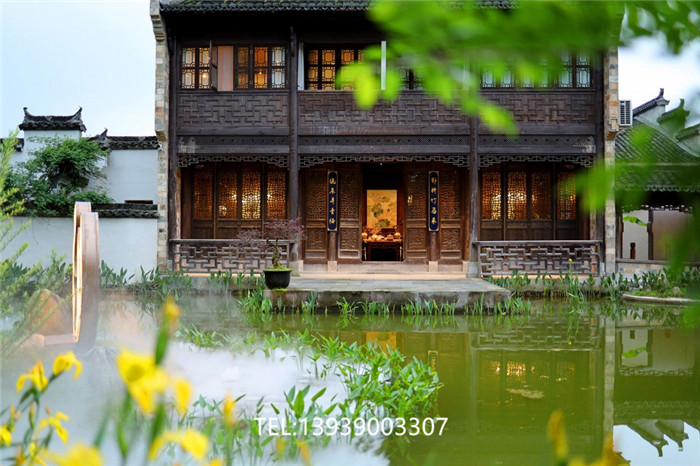 安徽宏村半山詩莉莉中式徽派酒店設(shè)計方案賞析