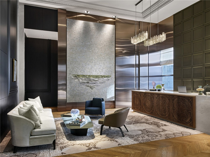 曼谷瑰麗酒店大堂室內(nèi)設(shè)計   體驗泰式優(yōu)雅精致與奢華
