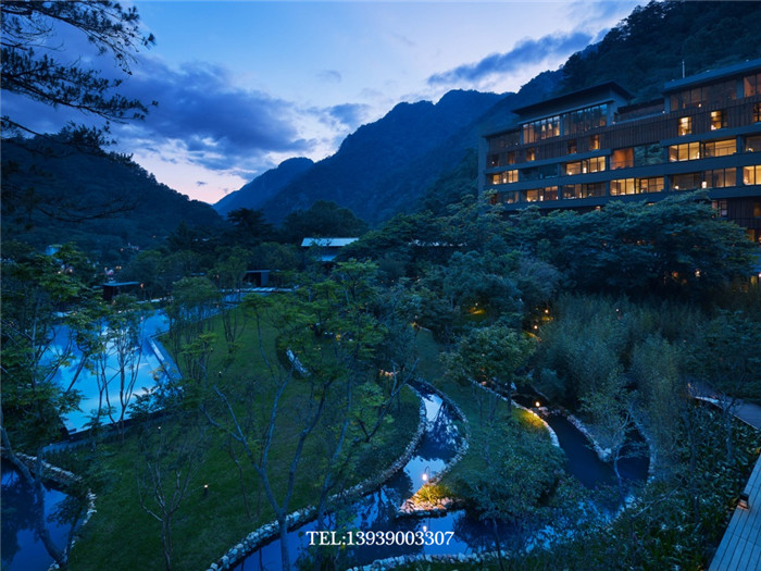 臺(tái)中虹夕諾雅谷關(guān)奢華溫泉度假酒店設(shè)計(jì)案例賞析