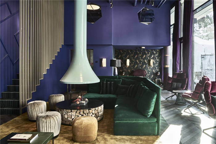 鄭州勃朗酒店設計公司分享復古風度假酒店設計案例