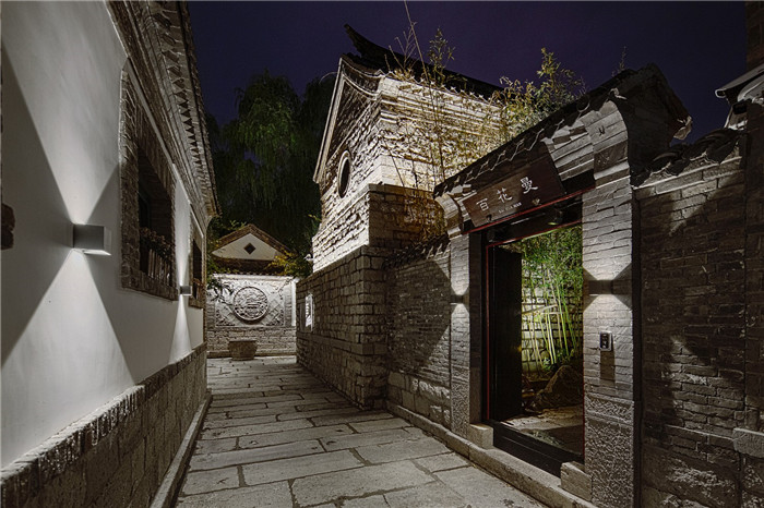 山東濟(jì)南百花洲古建筑落群改精品酒店設(shè)計(jì)案例