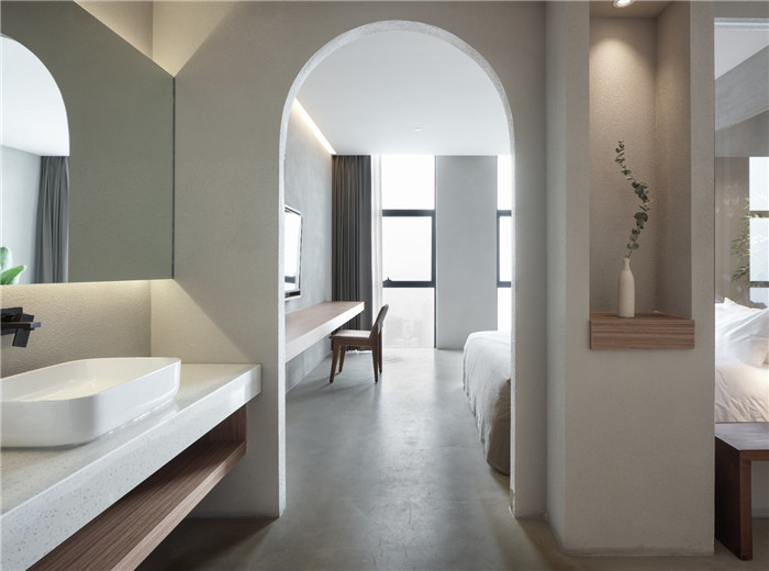 極其經(jīng)濟(jì)和自然環(huán)保的無際精品酒店客房設(shè)計圖