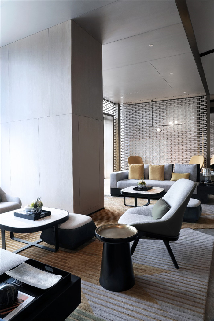 深圳環(huán)石酒店大廳洽談區(qū)設(shè)計(jì)圖