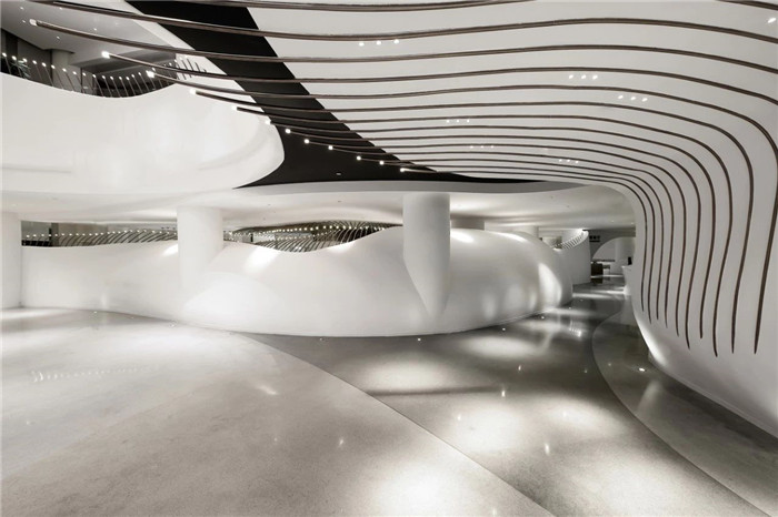 以海浪為靈感的純白前衛(wèi)風(fēng)度假酒店室內(nèi)設(shè)計(jì)案例賞析