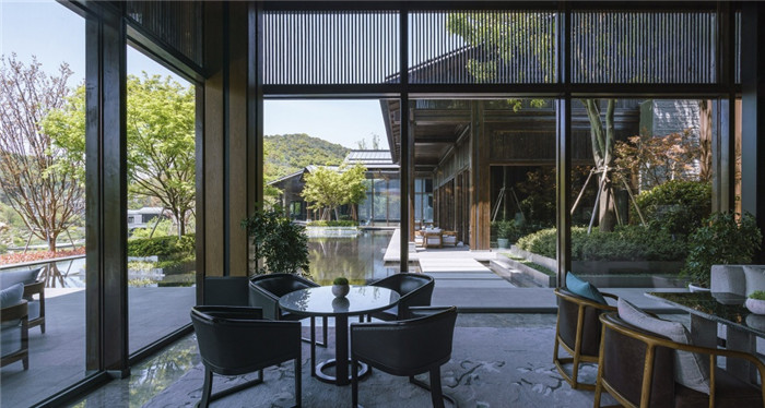 勃朗酒店設(shè)計(jì)分享杭州村落式度假酒店設(shè)計(jì)方案