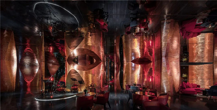 在復(fù)古中創(chuàng)新的The Linow創(chuàng)意精品酒店內(nèi)部酒吧設(shè)計實(shí)景圖