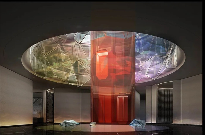 知名酒店設(shè)計公司楊邦勝新作：南京金鷹G酒店大堂設(shè)計