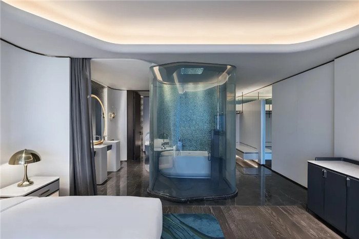 知名酒店設(shè)計公司楊邦勝新作：南京金鷹G酒店客房設(shè)計圖