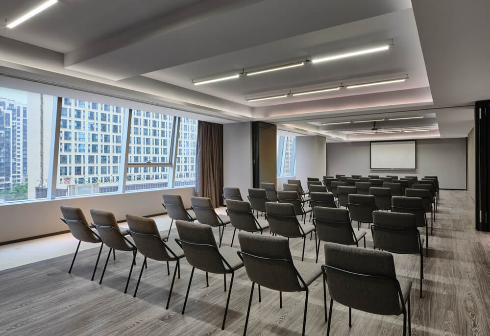 萬達+京東聯(lián)手打造寧波萬達美華跨界IP酒店會議室設(shè)計 