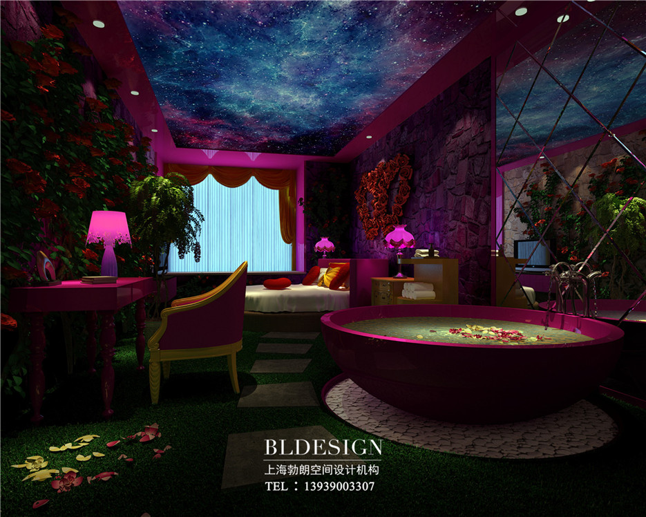 安陽情侶酒店設(shè)計(jì)公司-主題客房設(shè)計(jì)圖