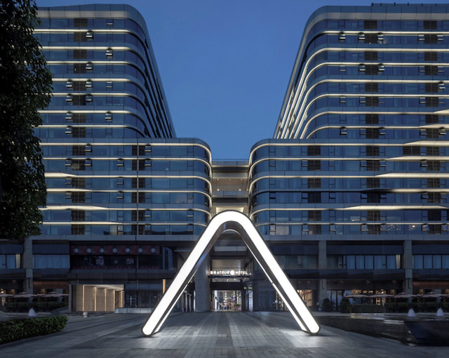 亞朵首家新知社區(qū)中心酒店——愛琴海亞朵S酒店設計 亞朵首家新知社區(qū)中心酒店——愛琴海亞朵S酒店設計