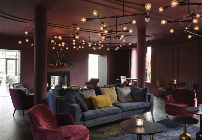 國(guó)外高端精品酒店設(shè)計(jì)推薦：Vignée莊園酒店大堂休閑區(qū)設(shè)計(jì)