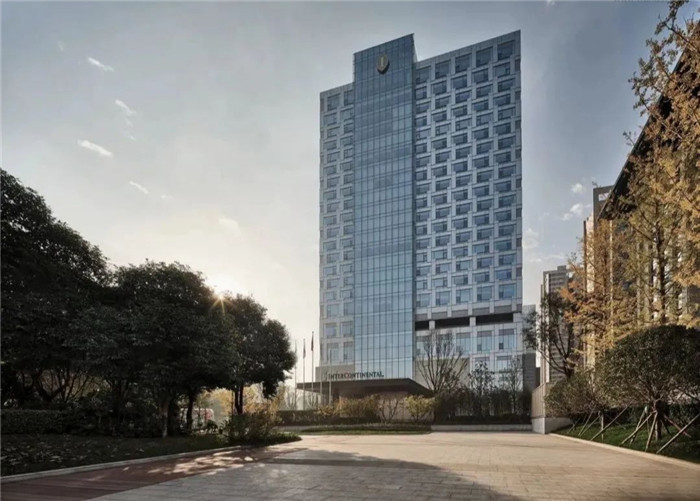 看東西方文化交融  西安洲際國(guó)際標(biāo)準(zhǔn)五星級(jí)酒店建筑外觀設(shè)計(jì) 