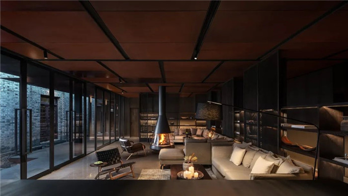 酒店大堂休閑區(qū)設(shè)計(jì)-集書店、咖啡、美術(shù)館于一體的精品酒店設(shè)計(jì)方案