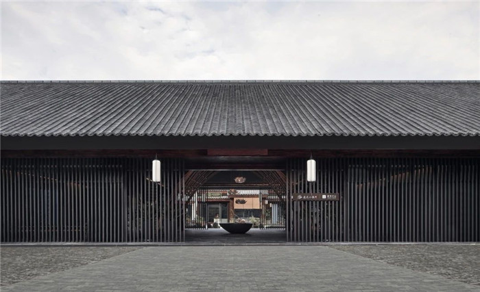 酒店外觀設計-以當地人文為主題的九華山禪居度假酒店設計方案