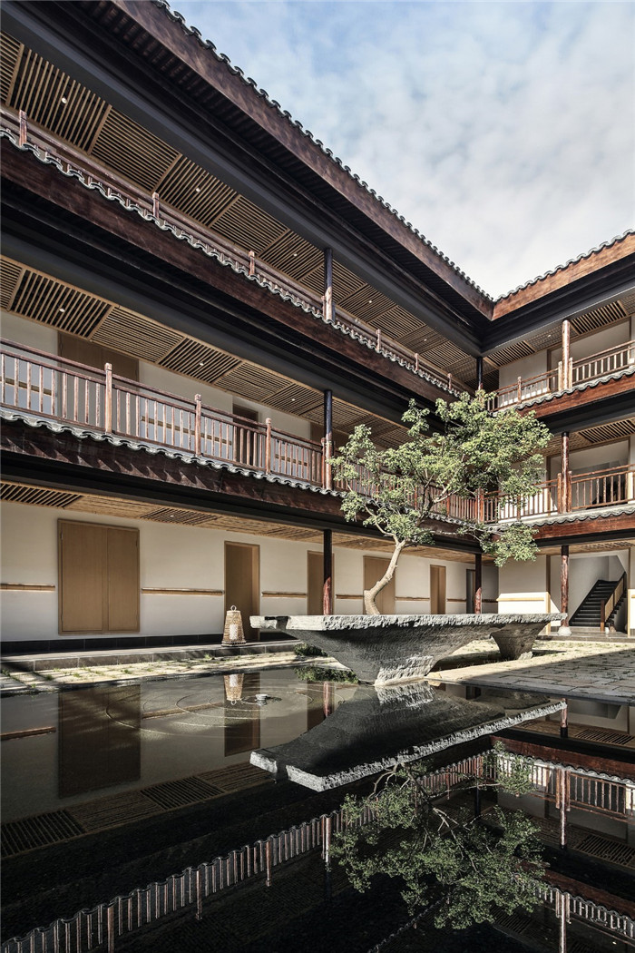 以當地人文為主題的九華山禪居度假酒店設計方案