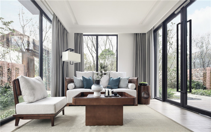 酒店客房接待區(qū)設計-以當地人文為主題的九華山禪居度假酒店設計方案