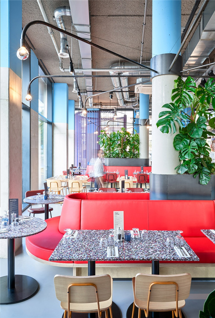 酒店餐廳設(shè)計(jì)-貫徹循環(huán)環(huán)保設(shè)計(jì)的國(guó)外學(xué)子社區(qū)酒店設(shè)計(jì)方案