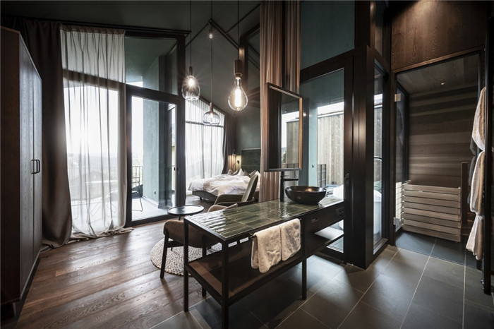 與自然融為一體的超豪華Florian公園酒店客房設(shè)計(jì)方案