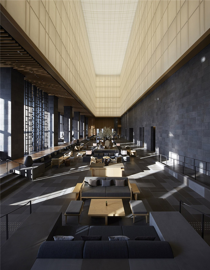 大堂吧設(shè)計-專為休閑和商務(wù)游客而定制的東京安縵度假酒店設(shè)計