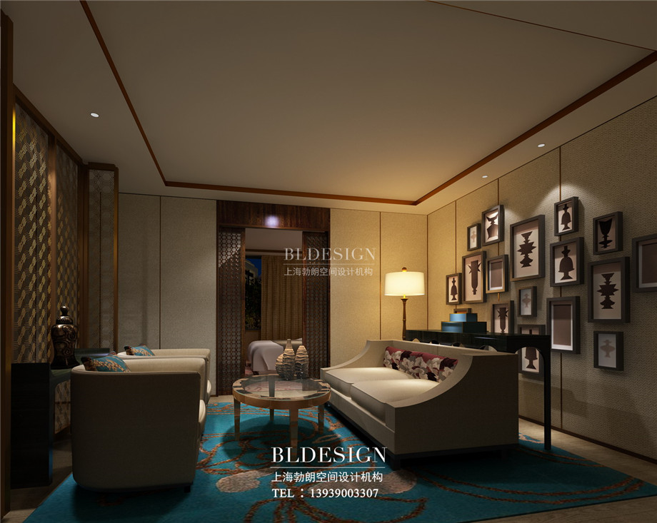 客房設(shè)計-信陽沁園春公館洗浴酒店設(shè)計案例