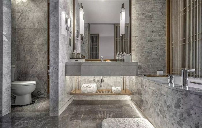 酒店衛(wèi)生間設(shè)計(jì)-坐落于山水中的中式奢華度假酒店設(shè)計(jì)方案 酒店衛(wèi)生間設(shè)計(jì)-坐落于山水中的中式奢華度假酒店設(shè)計(jì)方案