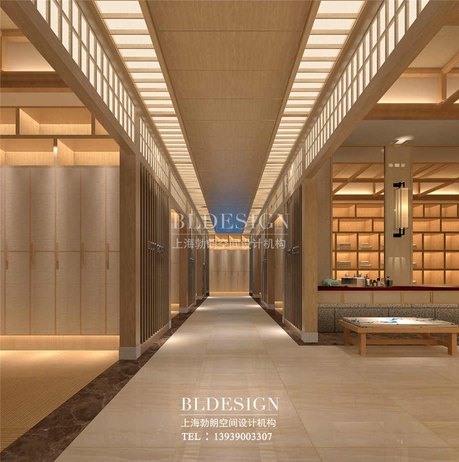鄭州瀾亭湯泉汗蒸廣場室內(nèi)設(shè)計效果圖