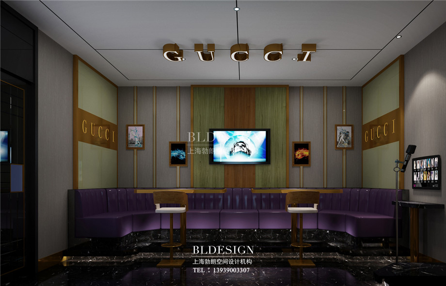 鄭州瀾亭湯泉汗蒸廣場KTV包廂設(shè)計效果圖