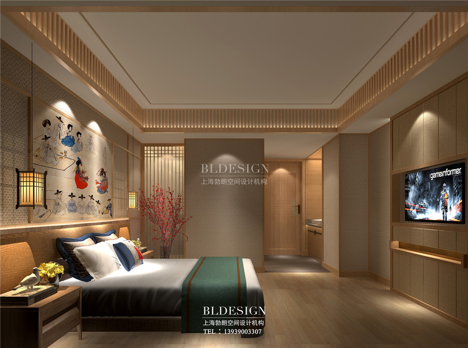 鄭州百樂湯沐浴汗蒸館客房設(shè)計方案效果圖