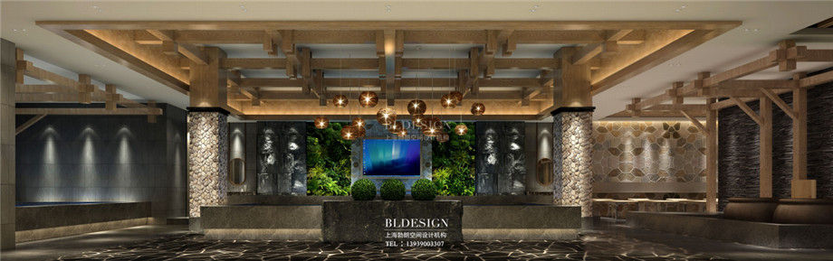 濟(jì)州島韓式汗蒸湯泉設(shè)計(jì)方案效果圖