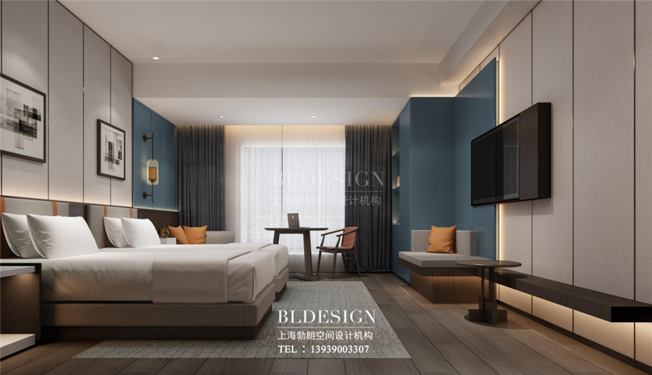 新鄉(xiāng)五星級酒店設計-桃李春風大酒店標準間設計案例效果圖 新鄉(xiāng)五星級酒店設計-桃李春風大酒店標準間設計案例效果圖