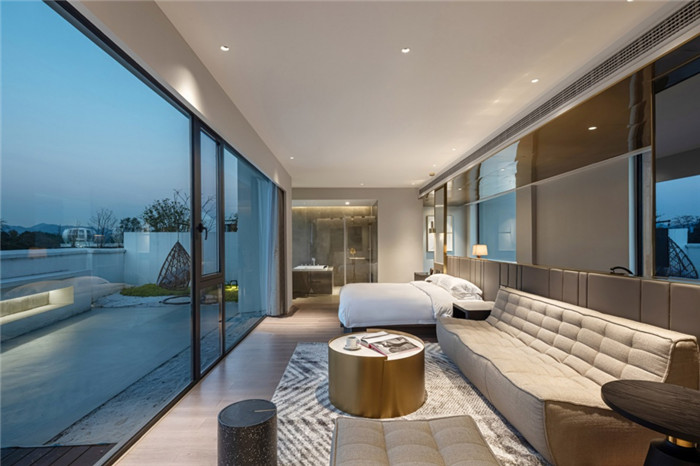 酒店客房設(shè)計(jì)-極簡美學(xué)   陌領(lǐng)融郡精品民宿酒店設(shè)計(jì)案例