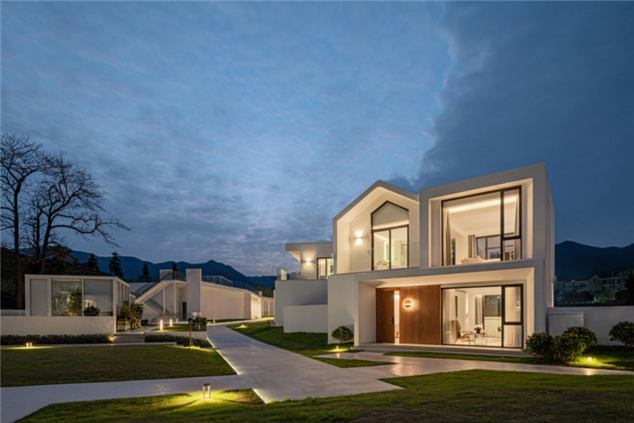 極簡美學(xué)   陌領(lǐng)融郡精品民宿酒店設(shè)計(jì)案例