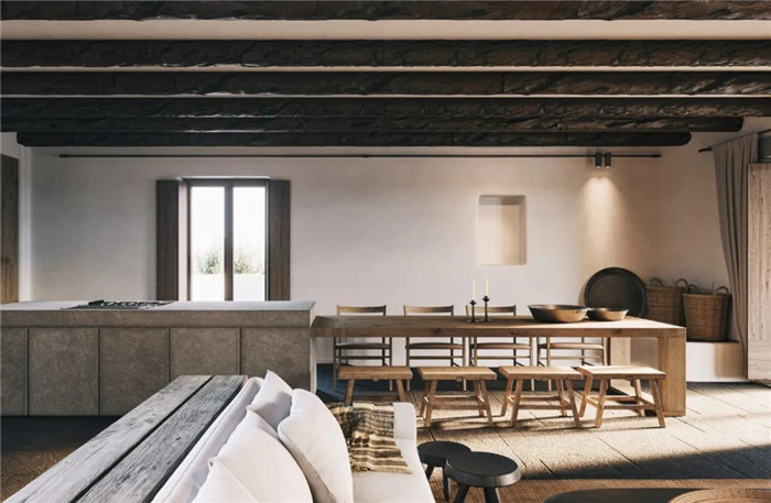 靜謐古樸的國外侘寂風(fēng)度假酒店設(shè)計(jì)方案 靜謐古樸的國外侘寂風(fēng)度假酒店設(shè)計(jì)方案