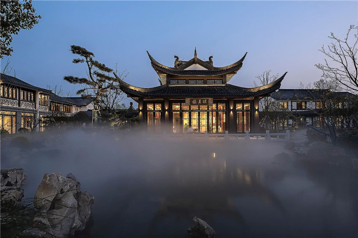 私家園林風(fēng)新中式高端度假酒店設(shè)計案例