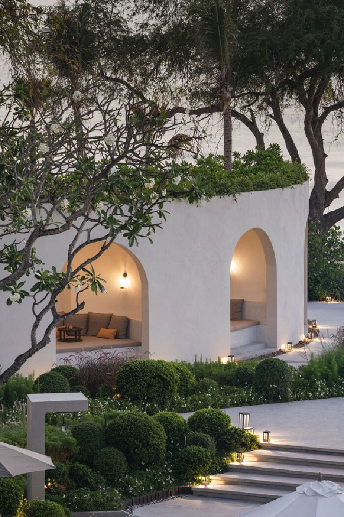 泰國(guó)華欣別墅酒店  富有詩(shī)意的海濱度假酒店設(shè)計(jì)