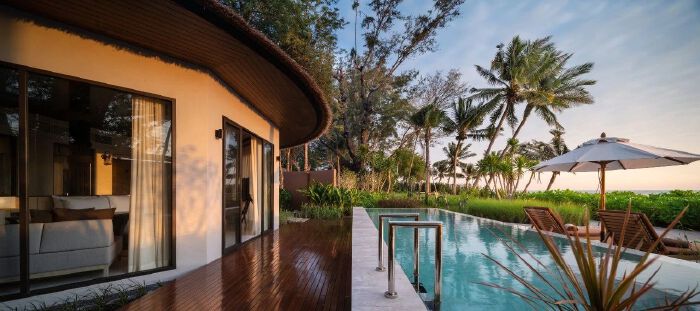 泰國(guó)華欣別墅酒店  富有詩(shī)意的海濱度假酒店設(shè)計(jì)