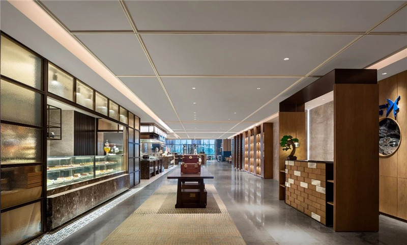 現(xiàn)代新中式岳陽(yáng)鉑爾曼五星級(jí)酒店設(shè)計(jì)賞析