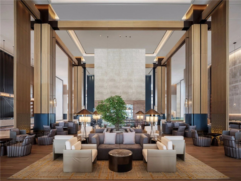 現(xiàn)代新中式岳陽(yáng)鉑爾曼五星級(jí)酒店設(shè)計(jì)賞析