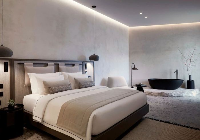 希臘米科諾斯島Aeonic極簡主義度假酒店設(shè)計