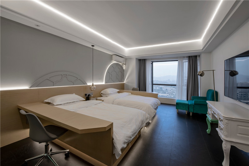 以通寶為主題的時尚精品酒店標準客房設計實景圖 以通寶為主題的時尚精品酒店標準客房設計實景圖