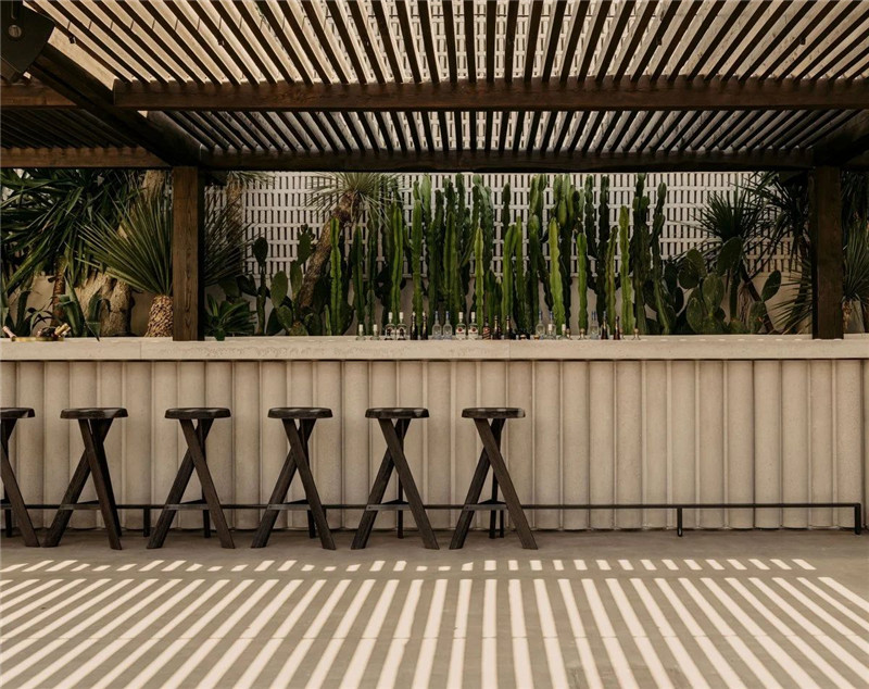 詫寂風Noema Mykonos度假酒店公共區(qū)域設計